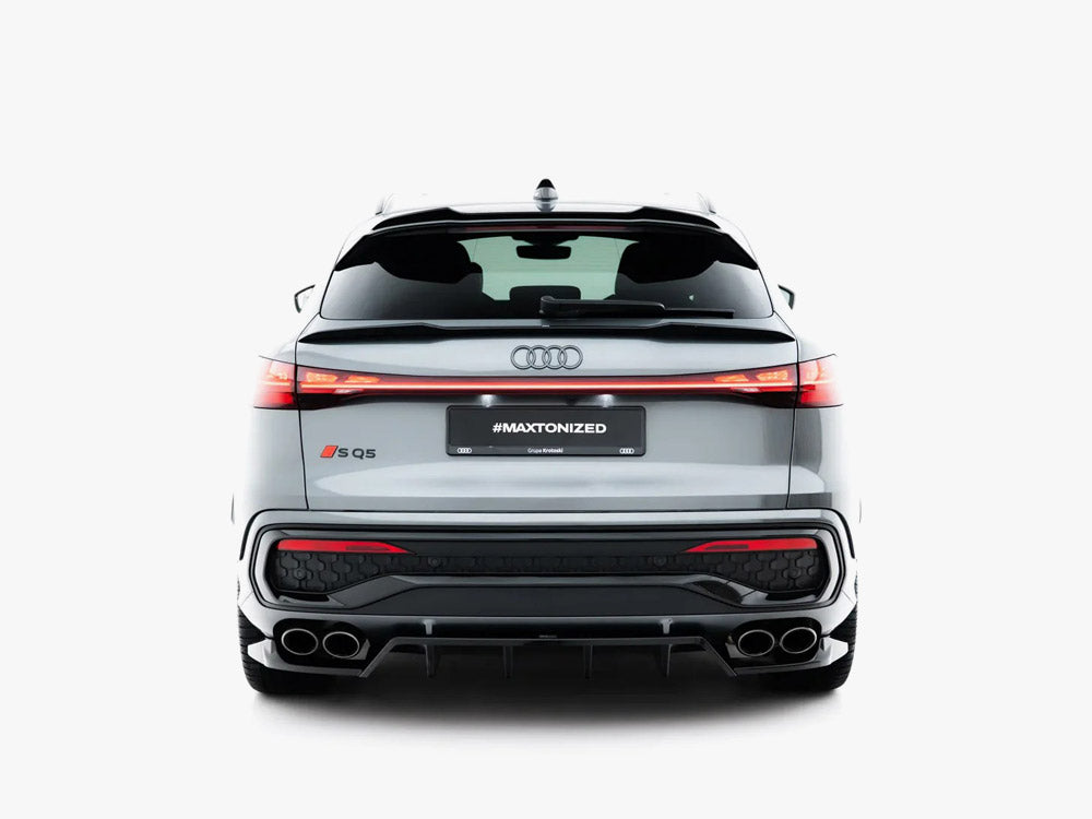 Rear Splitter (Vertical Bars) compatible with Audi SQ5 Sportback / SUV Mk3