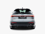 Rear Splitter (Vertical Bars) compatible with Audi SQ5 Sportback / SUV Mk3