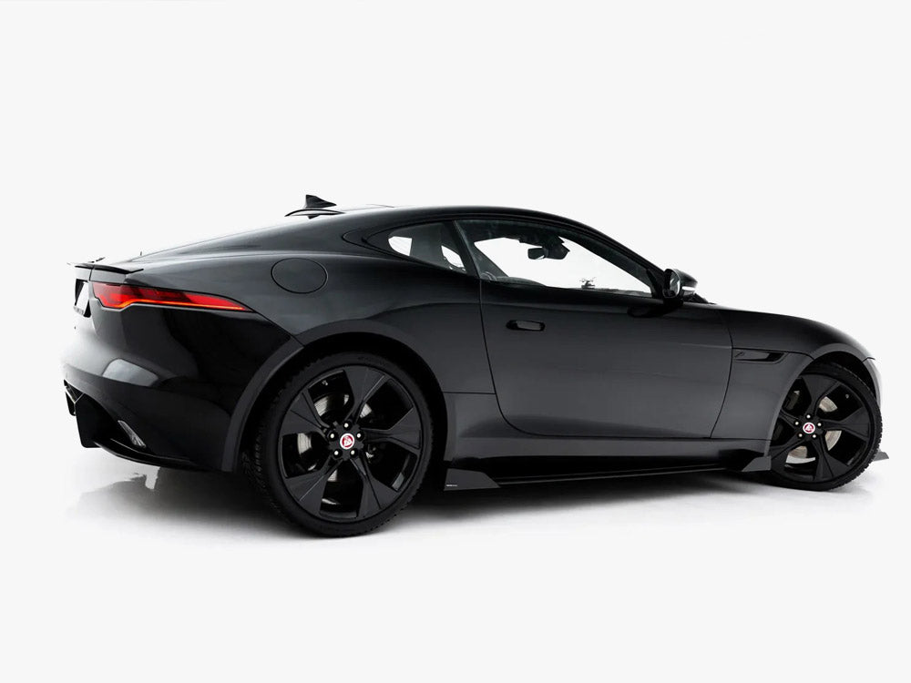 Street PRO Side Skirt Diffusers + Flaps compatible with Jaguar F-Type X152 Facelift 2