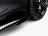 Street PRO Side Skirt Diffusers + Flaps compatible with Jaguar F-Type X152 Facelift 2