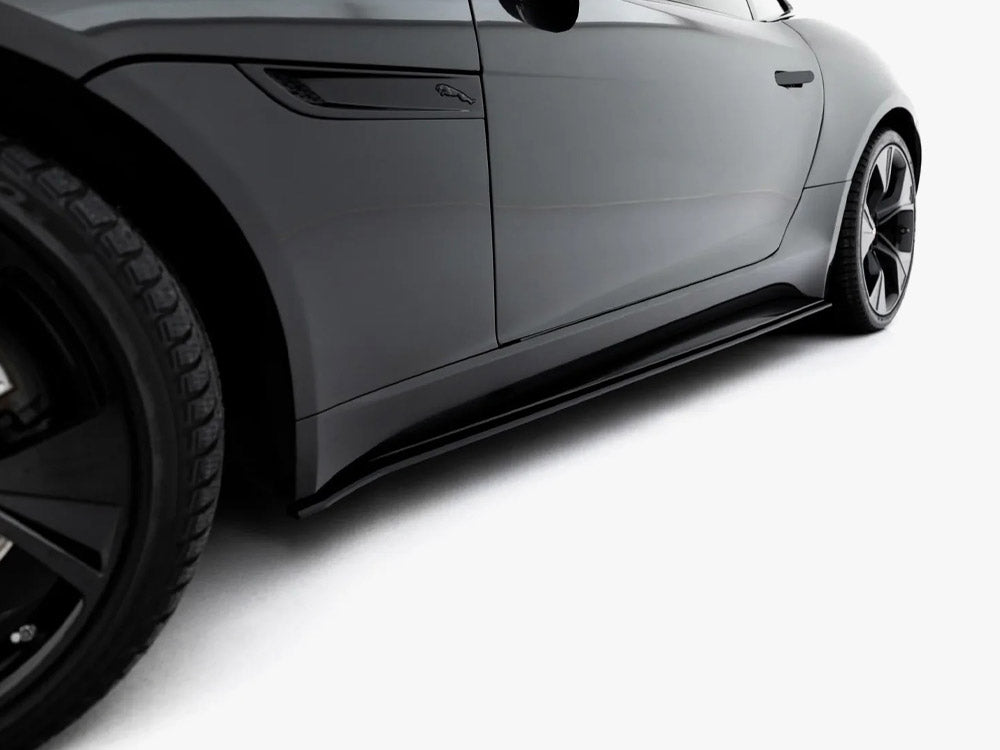 Street Pro Side Skirt Diffusers compatible with Jaguar F-Type X152 Facelift 2