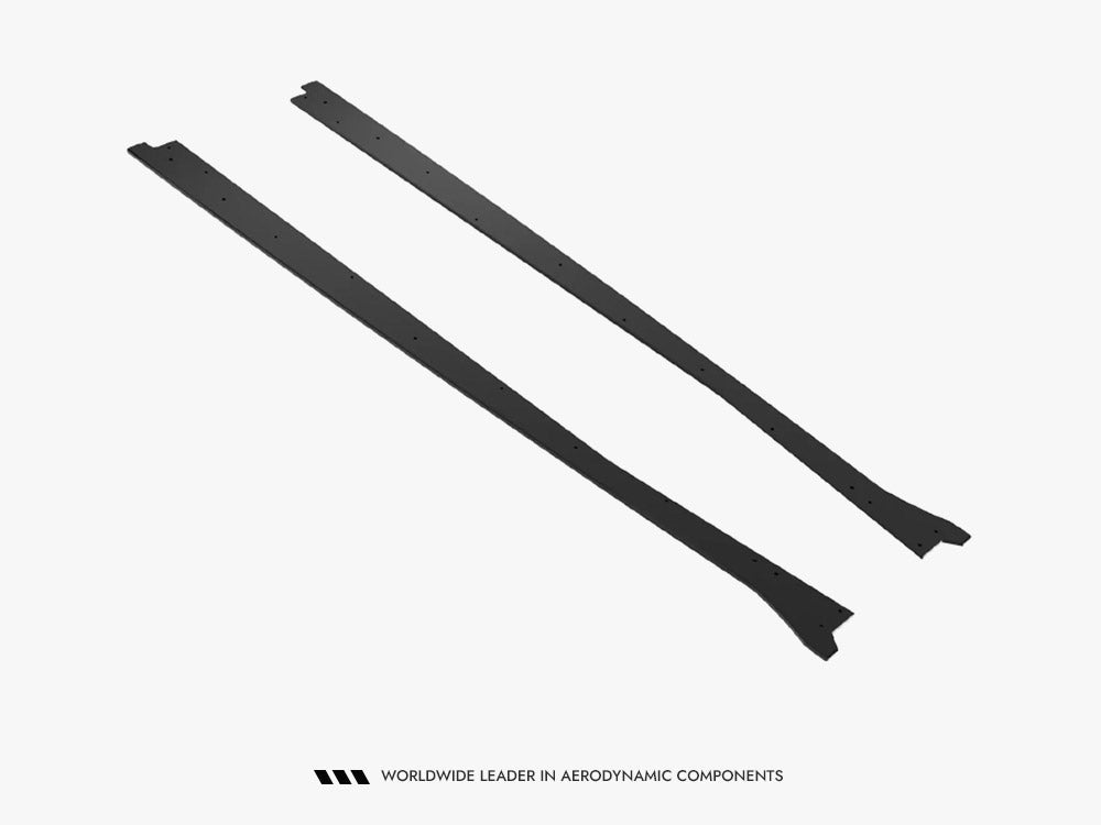 Street Pro Side Skirt Diffusers compatible with Jaguar F-Type X152 Facelift 2