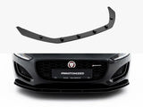 Street PRO Front Splitter compatible with Jaguar F-Type X152 Facelift 2