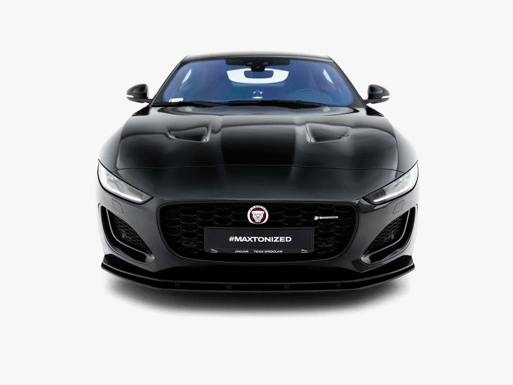 Street PRO Front Splitter compatible with Jaguar F-Type X152 Facelift 2