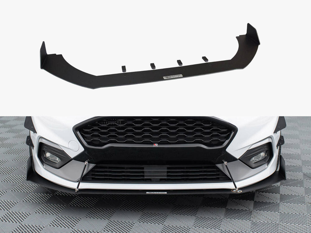 Front Racing Splitter V.1 compatible with Ford Fiesta ST / ST-Line Mk8