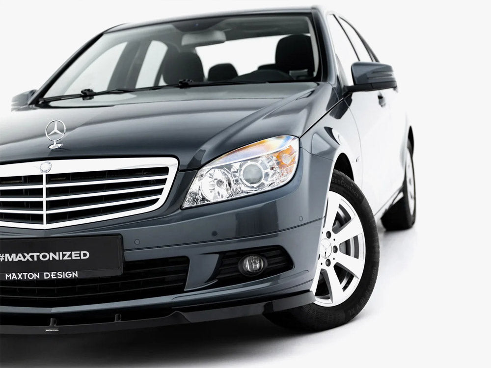 Front Splitter compatible with Mercedes-Benz C Sedan / Estate W204 / S204
