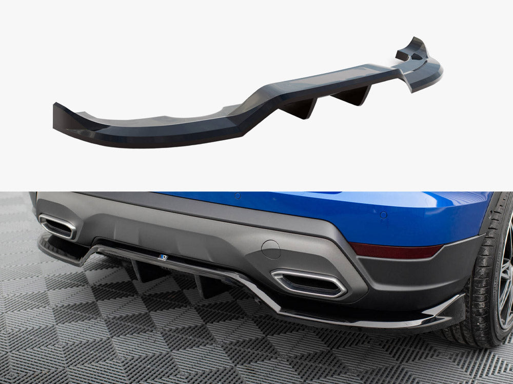 Rear Splitter (Vertical Bars) compatible with SEAT Arona FR Mk1 Facelift