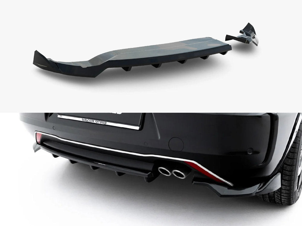 Rear Splitter (Vertical Bars) compatible with Alfa Romeo Junior Mk1