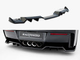 Rear Splitter (Vertical Bars) compatible with Chevrolet Corvette Z06 C7