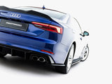 Rear Side Splitters V.2 compatible with Audi S5 Coupe F5