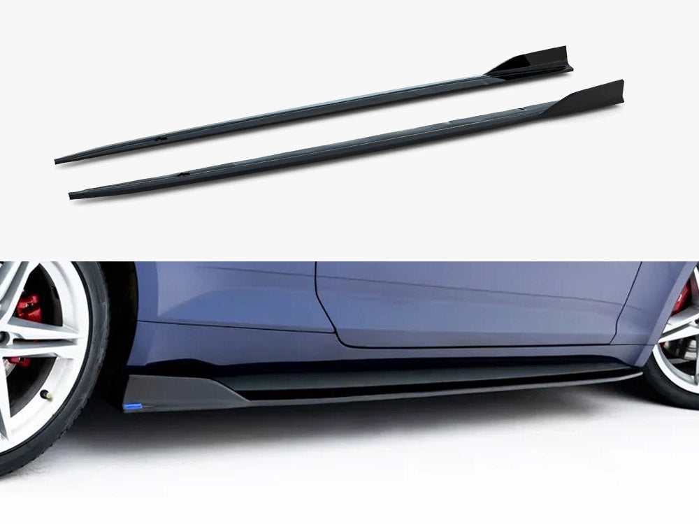 Side Skirt Diffusers V.1 compatible with Audi S5 / A5 S Line Coupe F5