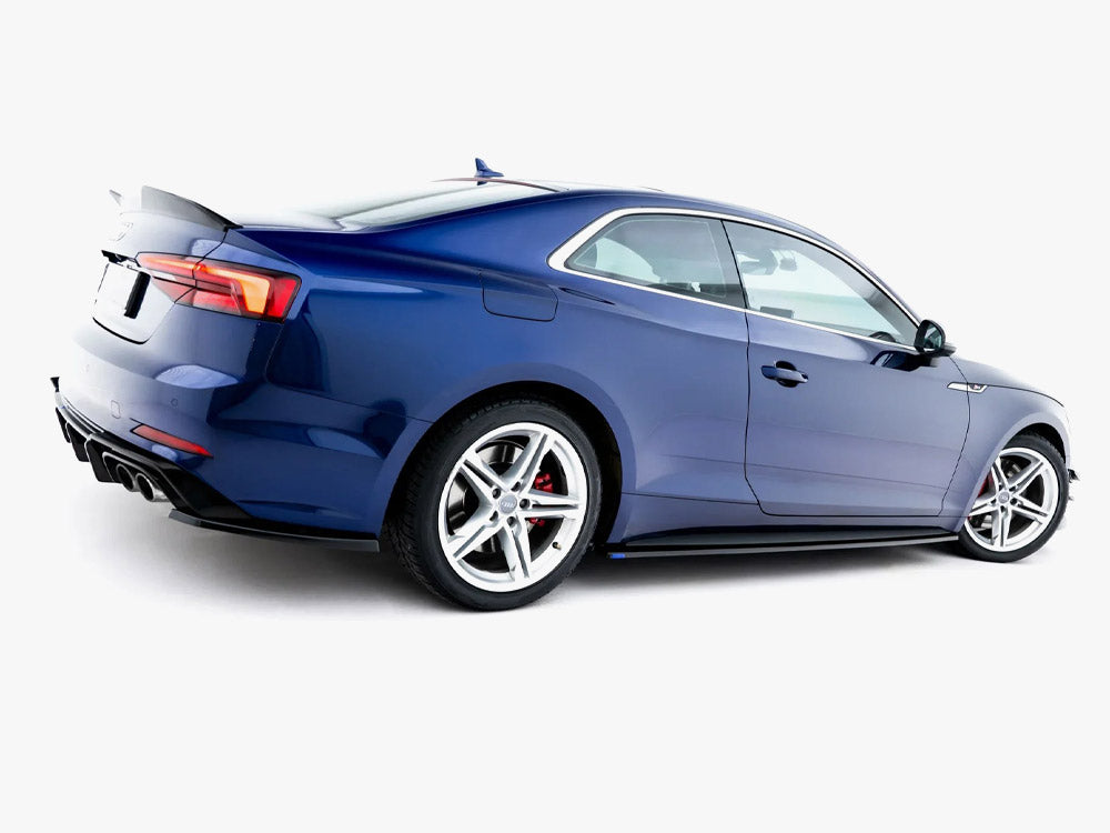 Side Skirt Diffusers V.2 compatible with Audi S5 / A5 S Line Coupe F5
