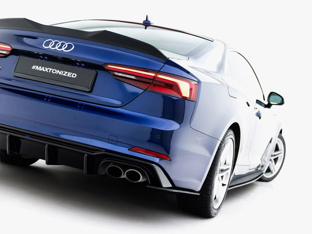 Street PRO Rear Side Splitters compatible with Audi S5 Coupe F5