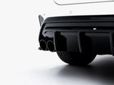 Rear Valance + Exhaust Ends Imitation compatible with Audi A3 S Line Sportback 8Y Facelift