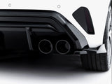 Rear Valance + Exhaust Ends Imitation compatible with Audi A3 S Line Sportback 8Y Facelift
