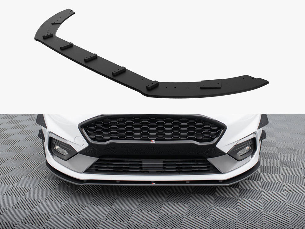 Street PRO Front Splitter compatible with Ford Fiesta Mk8 ST / ST-Line