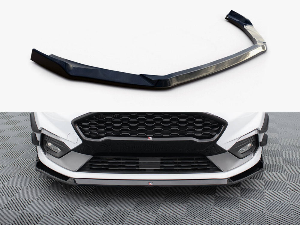 Front Splitter V.5 compatible with Ford Fiesta Mk8 ST / ST-Line