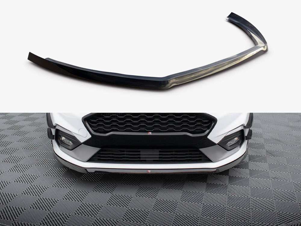Front Splitter V.6 compatible with Ford Fiesta Mk8 ST / ST-Line