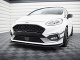 Front Splitter V.7 compatible with Ford Fiesta Mk8 ST / ST-Line