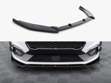 Front Splitter V.7 compatible with Ford Fiesta Mk8 ST / ST-Line