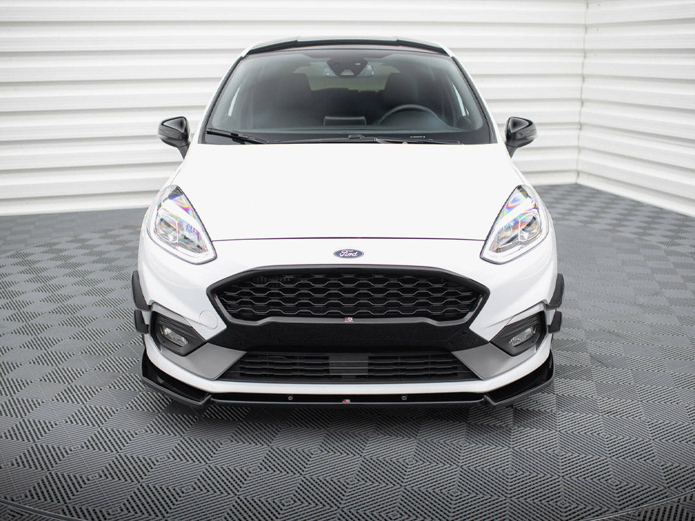 Front Splitter V.7 compatible with Ford Fiesta Mk8 ST / ST-Line