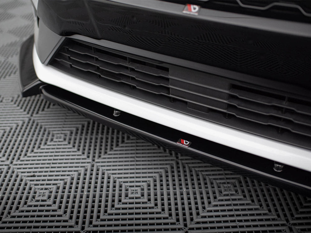 Front Splitter V.7 compatible with Ford Fiesta Mk8 ST / ST-Line
