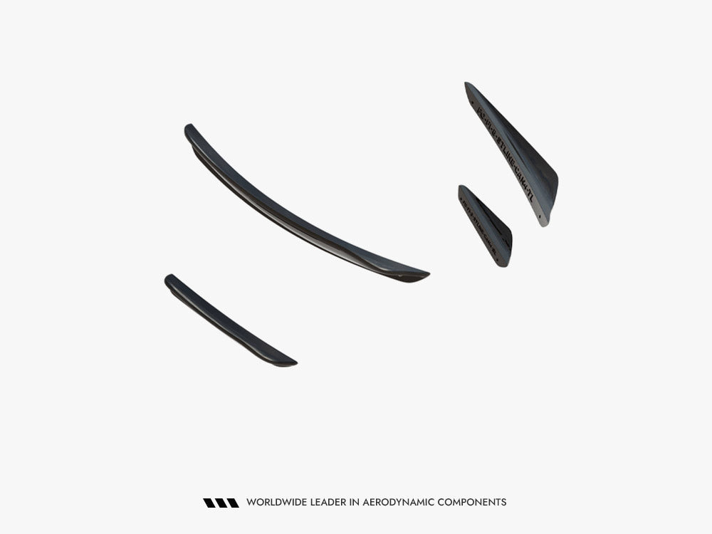 Front Bumper Wings (Canards) V.3 compatible with Ford Fiesta Mk8 ST / ST-Line