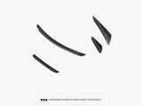 Front Bumper Wings (Canards) V.3 compatible with Ford Fiesta Mk8 ST / ST-Line