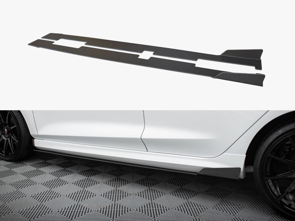 Racing Side Skirts Diffusers V.1 compatible with Ford Fiesta Mk8 ST / ST-Line