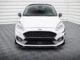 Front Splitter V.4 + Flaps compatible with Ford Fiesta ST / ST-Line Mk8