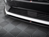 Front Splitter V.4 + Flaps compatible with Ford Fiesta ST / ST-Line Mk8