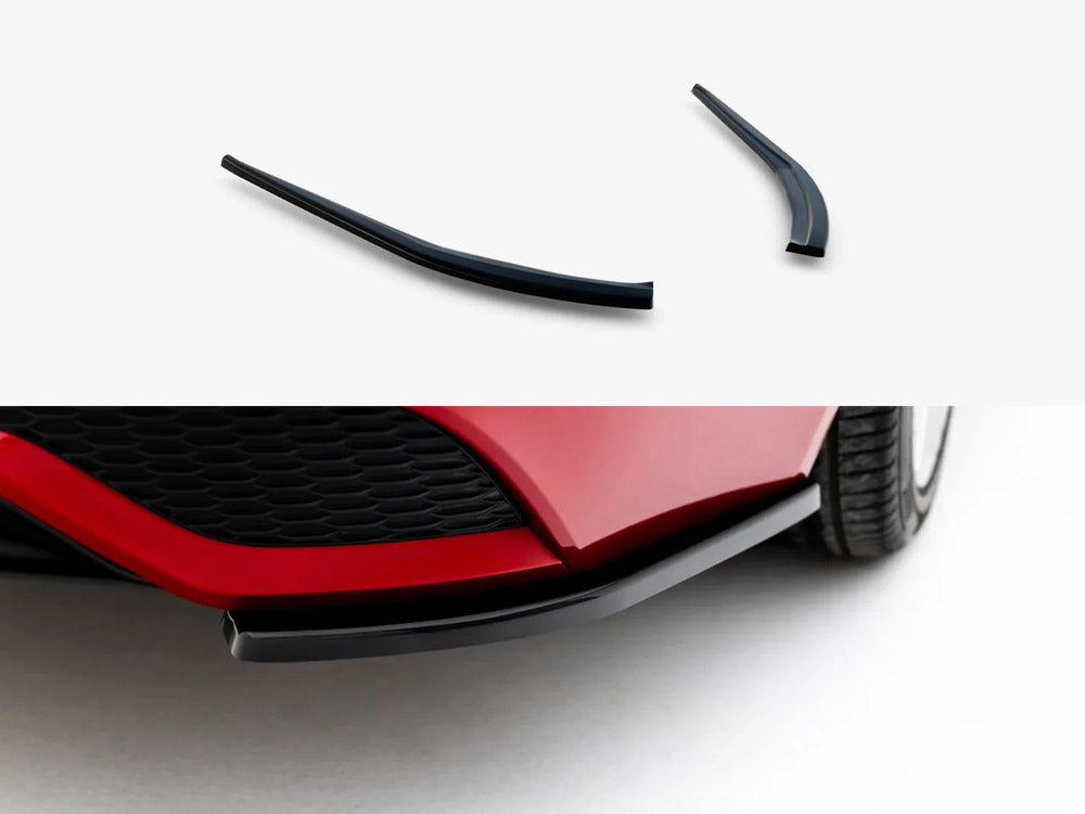 Rear Side Splitters compatible with Jaguar XE R-Dynamic X760 Facelift