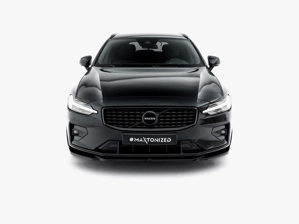 Front Splitter V.2 compatible with Volvo S60 / V60 R-Design Mk3