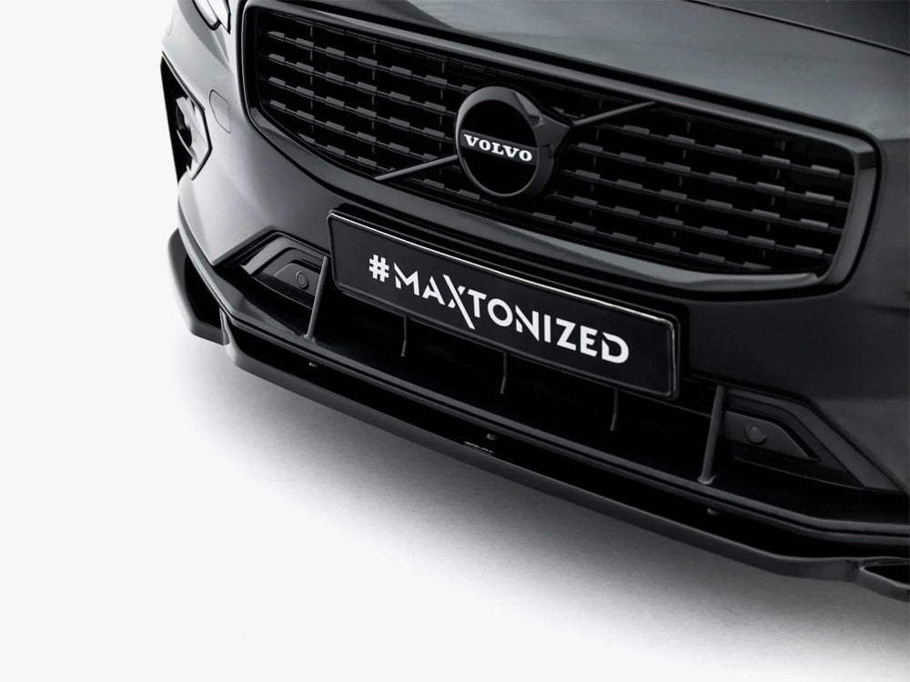 Front Splitter V.2 compatible with Volvo S60 / V60 R-Design Mk3