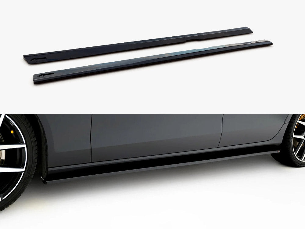 Side Skirts Diffusers V.2 compatible with Volvo S60 / V60 R-Design Mk3