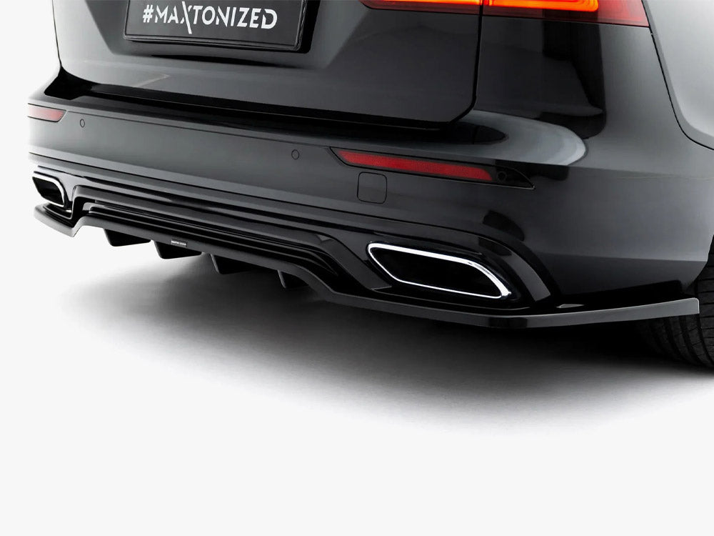 Rear Splitter (Vertical Bars) compatible with Volvo S60 / V60 R-Design Mk3