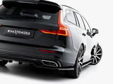 Rear Splitter (Vertical Bars) compatible with Volvo S60 / V60 R-Design Mk3