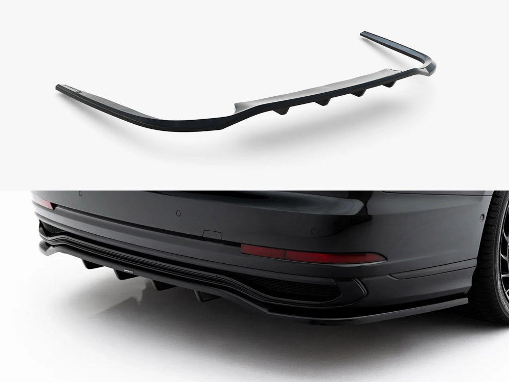 Rear Splitter (Vertical Bars) compatible with Audi A8 S Line Long D5 Facelift