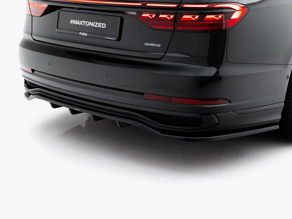 Rear Splitter (Vertical Bars) compatible with Audi A8 S Line Long D5 Facelift