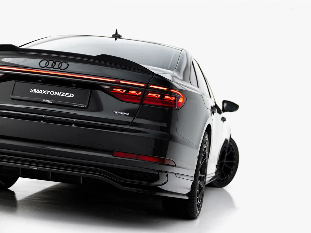 Rear Splitter (Vertical Bars) compatible with Audi A8 S Line Long D5 Facelift