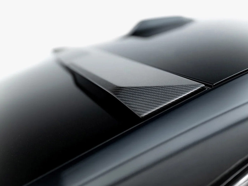Prepreg Carbon Fiber Rear Window Spoiler (Upper) compatible with BMW 7 M-Pack / M760e / i7 M-Pack G70
