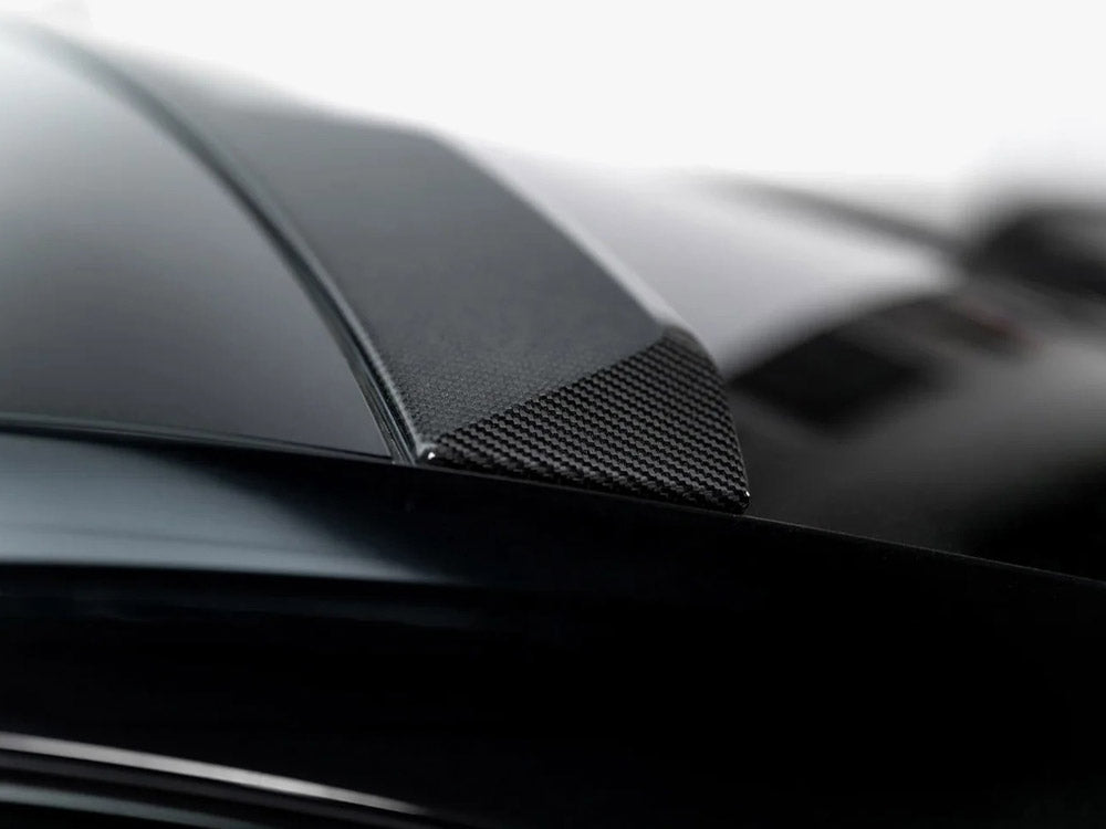 Prepreg Carbon Fiber Rear Window Spoiler (Upper) compatible with BMW 7 M-Pack / M760e / i7 M-Pack G70