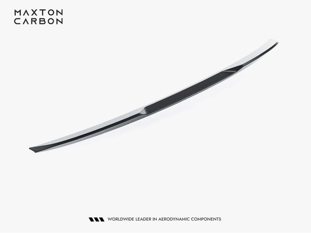 Prepreg Carbon Fiber Tailgate Spoiler (Lower) compatible with BMW 7 M-Pack / M760e / i7 M-Pack G70
