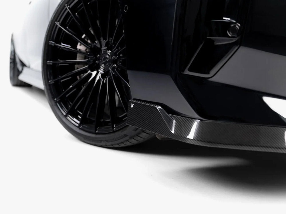 Prepreg Carbon Fiber Front Splitter compatible with BMW 7 M-Pack / M760e / i7 M-Pack G70