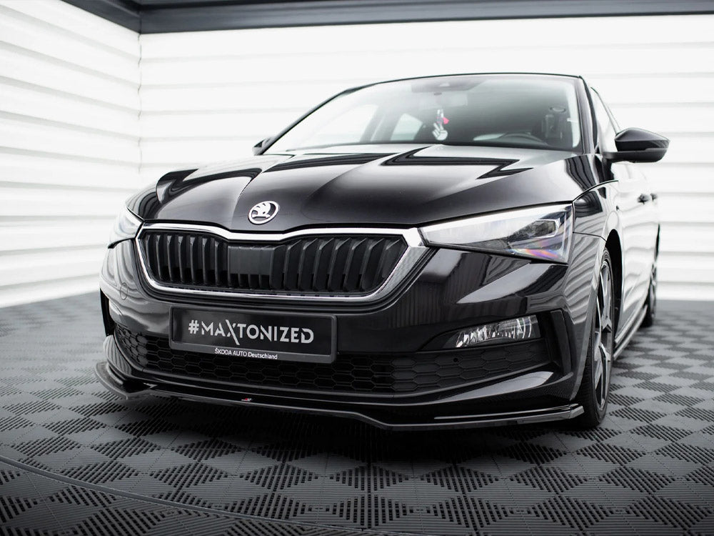 Front Splitter V.2 compatible with Skoda Scala