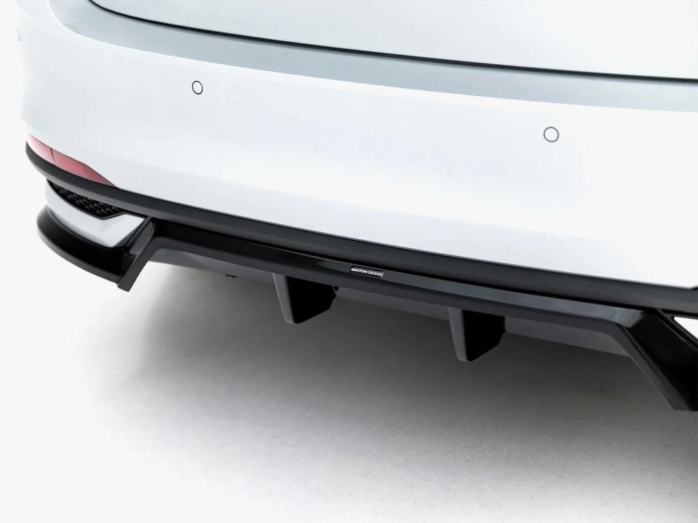Rear Splitter (Vertical Bars) compatible with Skoda Scala Mk1 Facelift