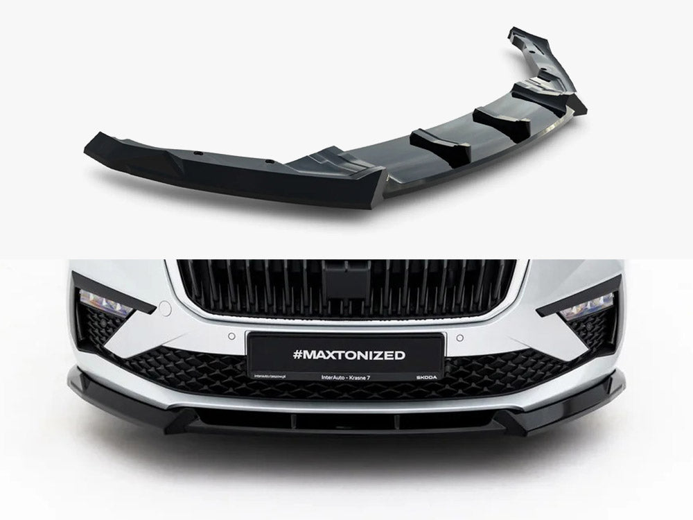 Front Splitter compatible with Skoda Scala Mk1 Facelift