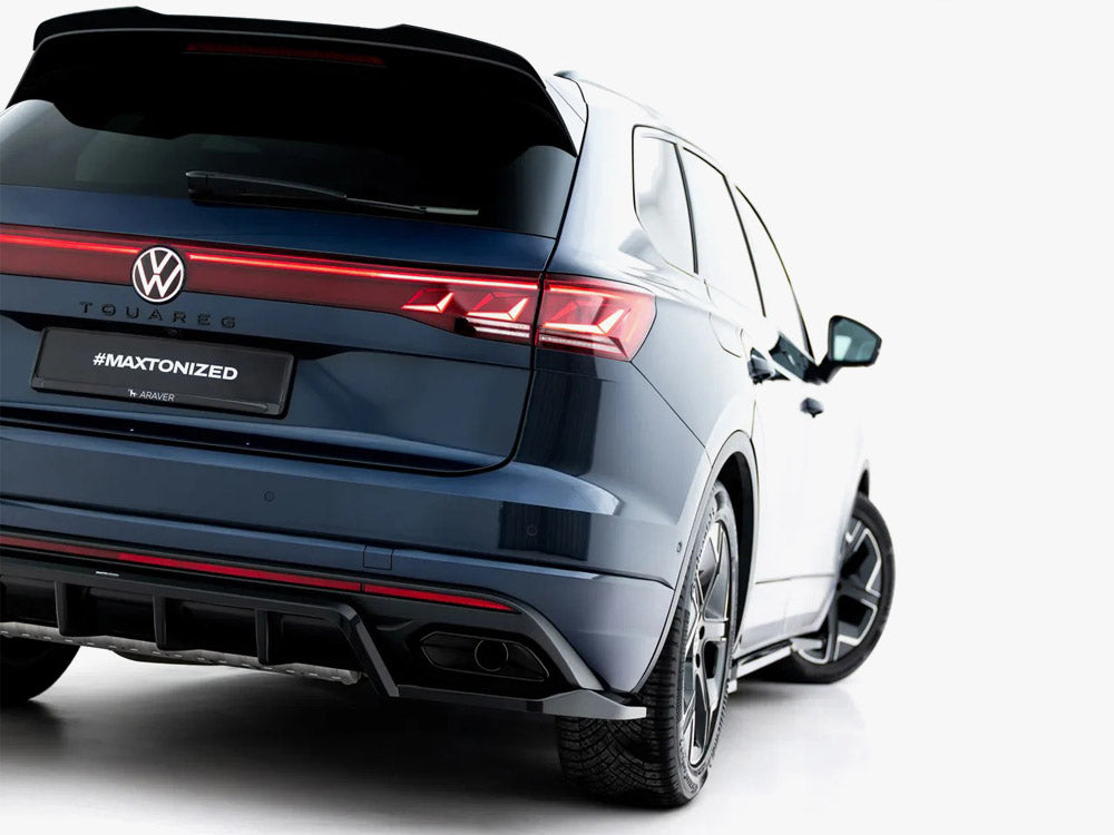Rear Splitter (Vertical Bars) compatible with Volkswagen Touareg Elegance Mk3 Facelift