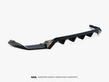 Rear Splitter (Vertical Bars) compatible with Volkswagen Touareg Elegance Mk3 Facelift