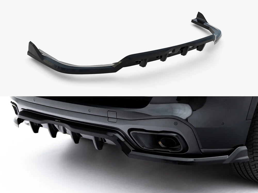 Rear Splitter (Vertical Bars) compatible with BMW X5 M Sport G05